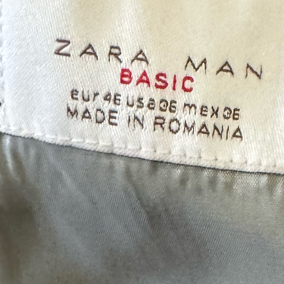 Men's light cream khaki Blazer - Picture 5 of 16